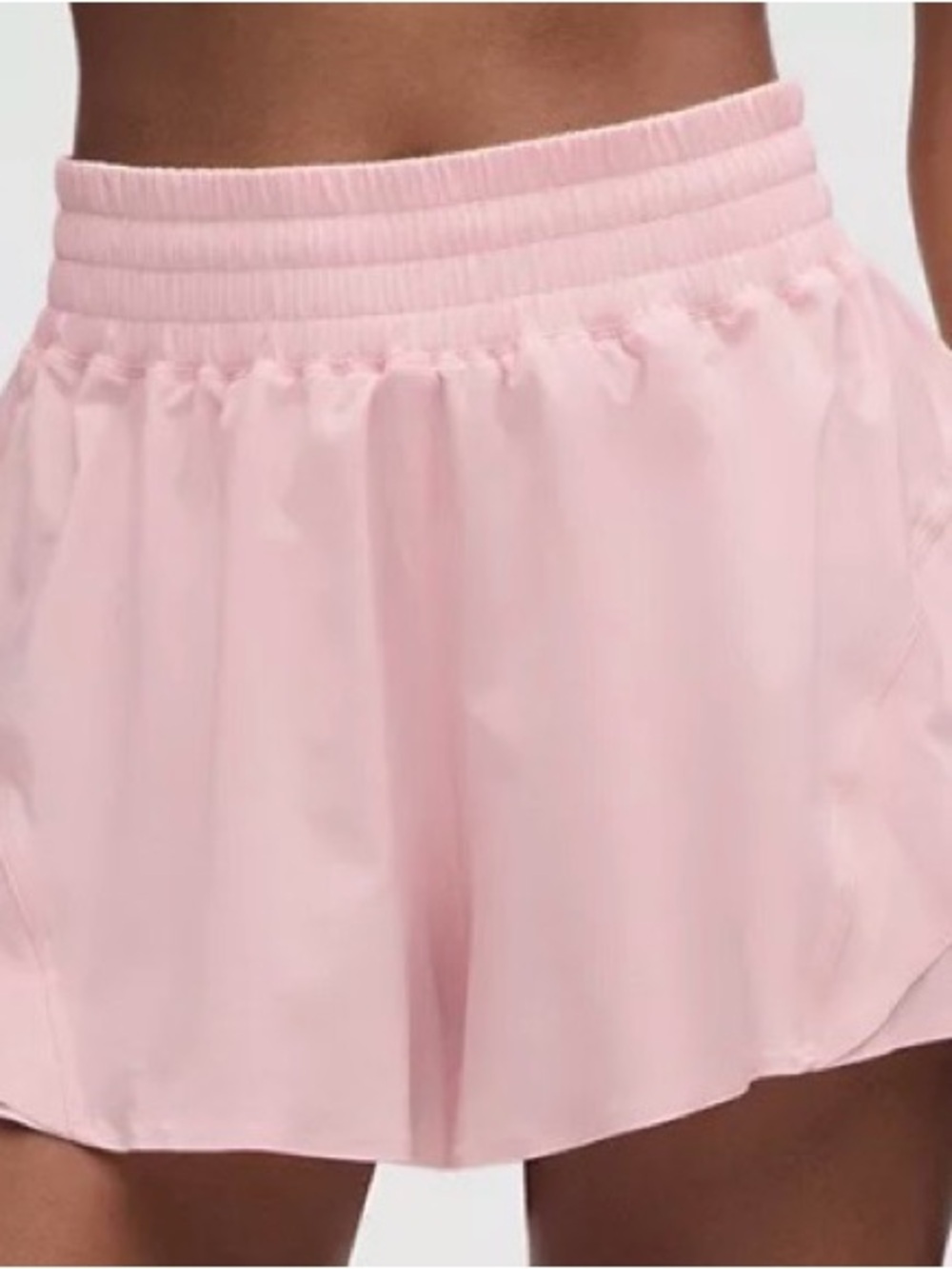 lululemon athletica Soft Pink Athletic Skort
